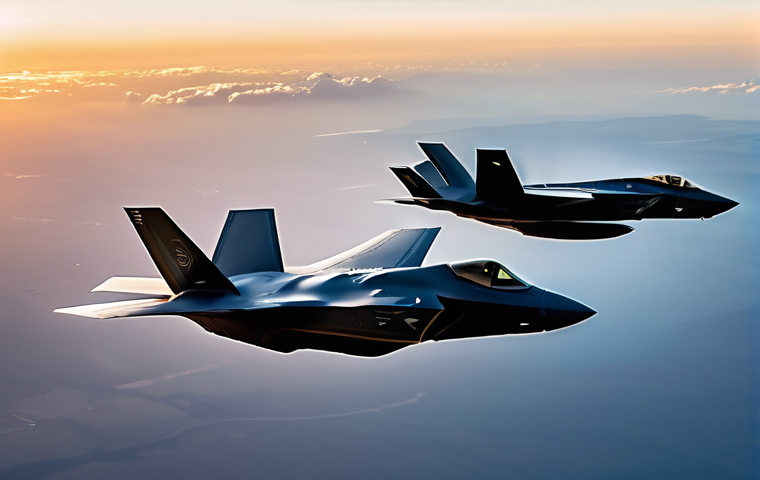 육군 전술무기 연구개발 현황 - Image Prompt 1: "Wingman" Drone Formation**